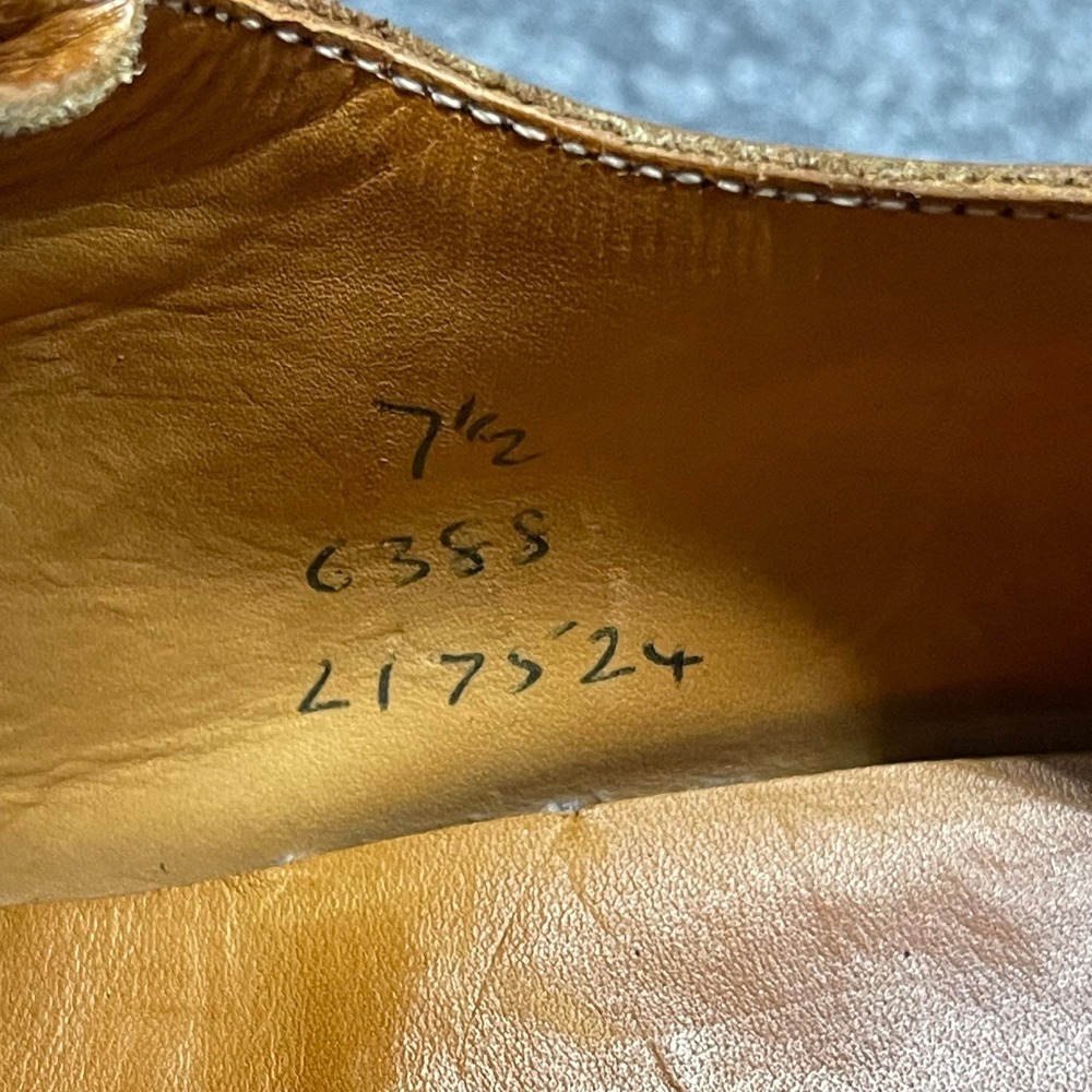 Edward Green Veldtschoen Country Field Derby Shoes UK 7.5 Holland Holland London - Picture 16 of 16